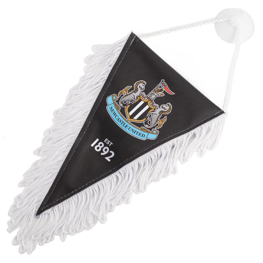 Newcastle United FC Triangular Mini Pennant: 2 - Flags & Banners By Newcastle United