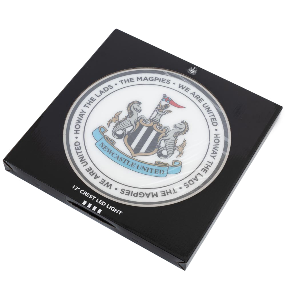 Newcastle United FC 12 Inch LED Wall Light: 4 - LED Lighting By Newcastle United