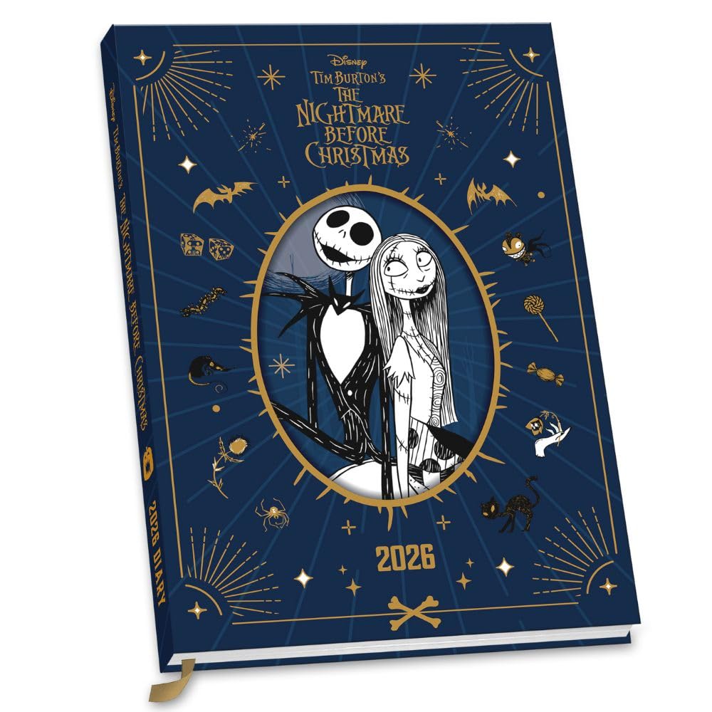 The Nightmare Before Christmas A5 Diary 2026: 1 - Diaries By Nightmare Before Christmas