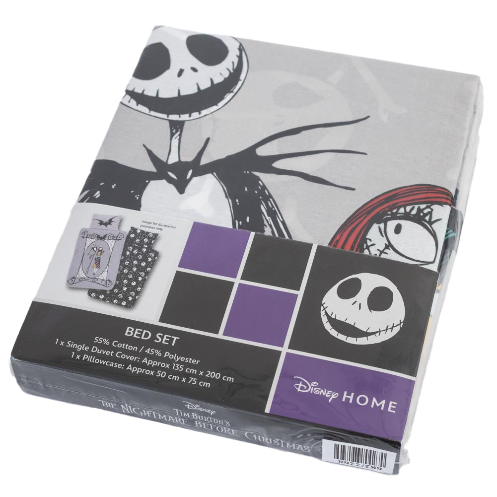 The Nightmare Before Christmas Single Duvet Set: 4 - Bedroom By Nightmare Before Christmas