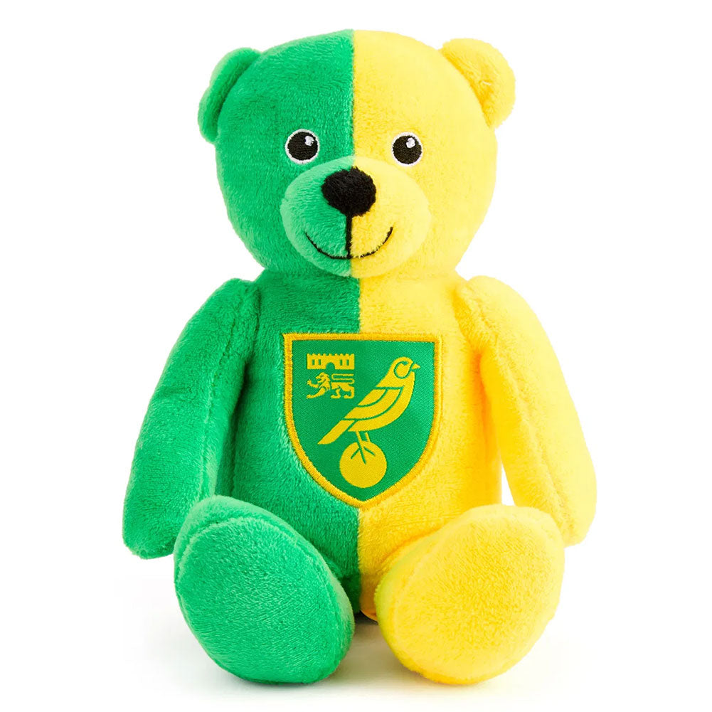 Norwich City FC Contrast Bear: 1 - Teddy Bears & Soft Toys By Norwich City