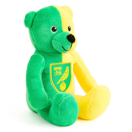 Norwich City FC Contrast Bear: 2 - Teddy Bears & Soft Toys By Norwich City