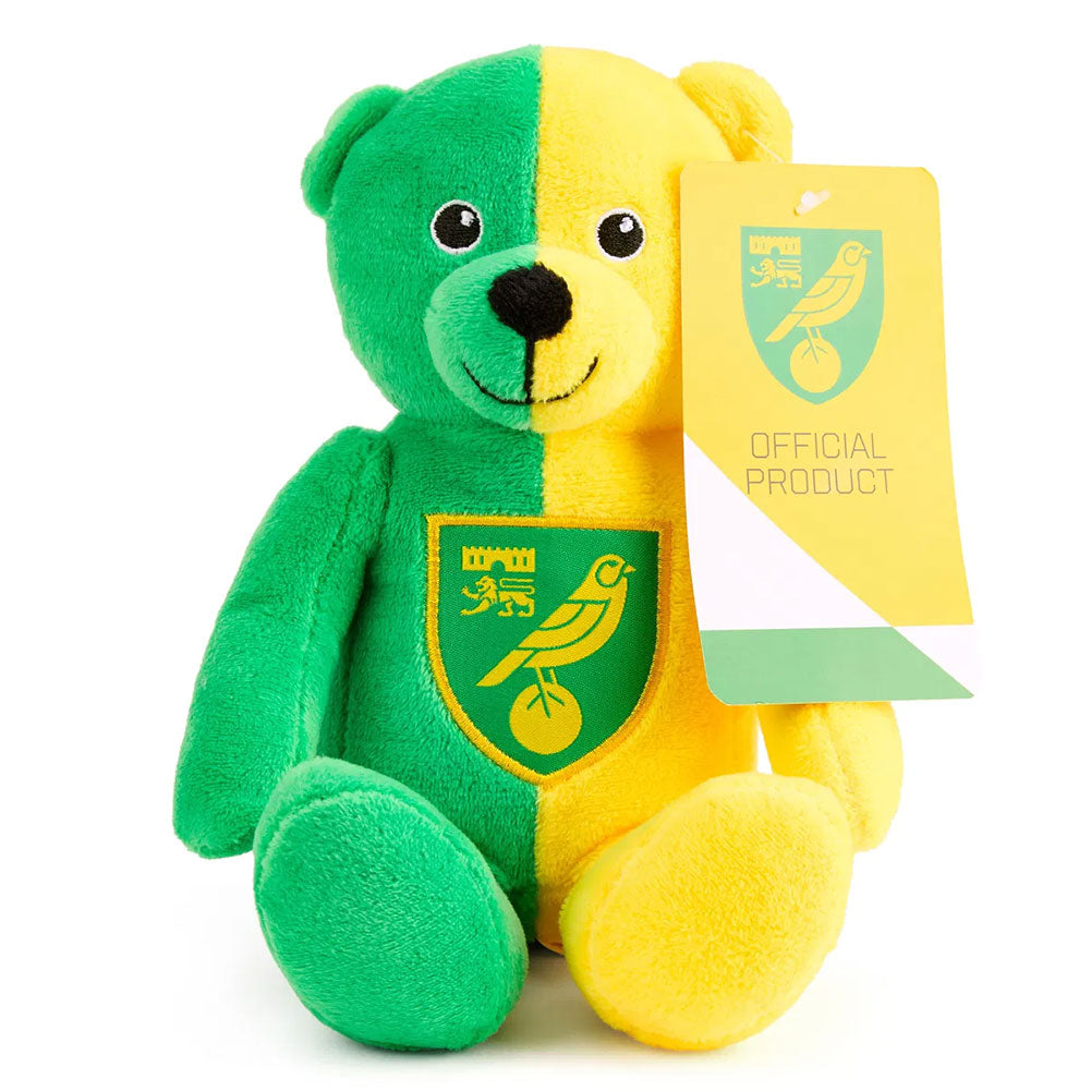 Norwich City FC Contrast Bear: 5 - Teddy Bears & Soft Toys By Norwich City
