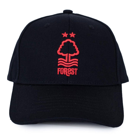 Nottingham Forest FC Essential Black Cap: 2 - Caps & Hats By Nottingham Forest
