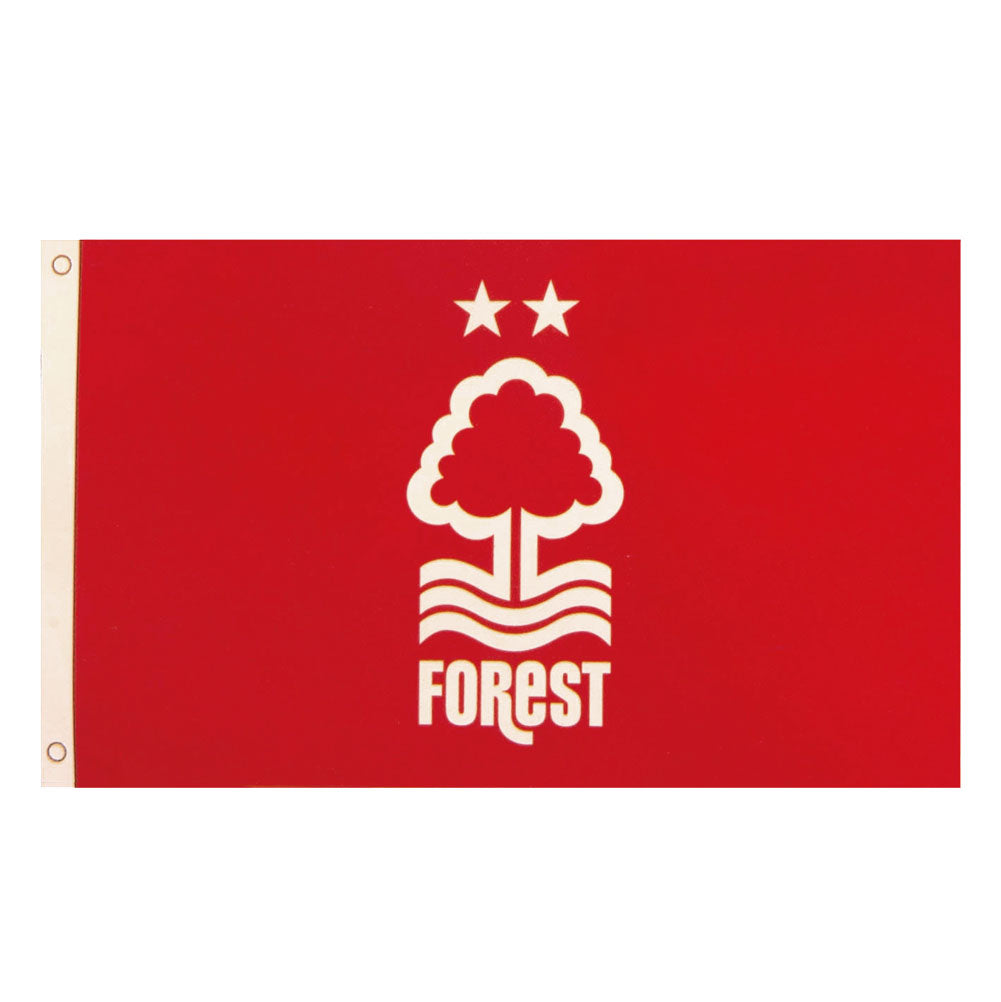 Nottingham Forest FC Core Crest Flag - Shop Flags & Banners At Gift Moments - 2