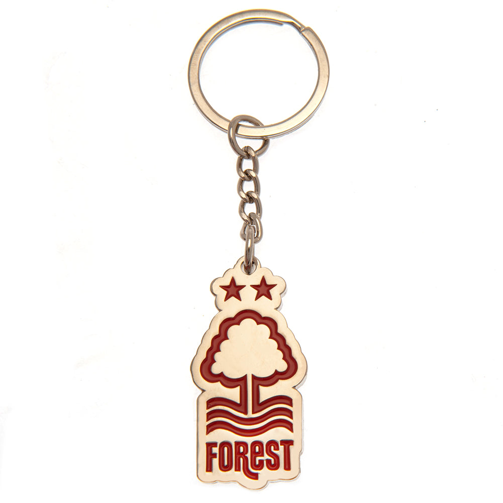 Nottingham Forest FC Crest Keyring - Shop Keyrings At Gift Moments - 2