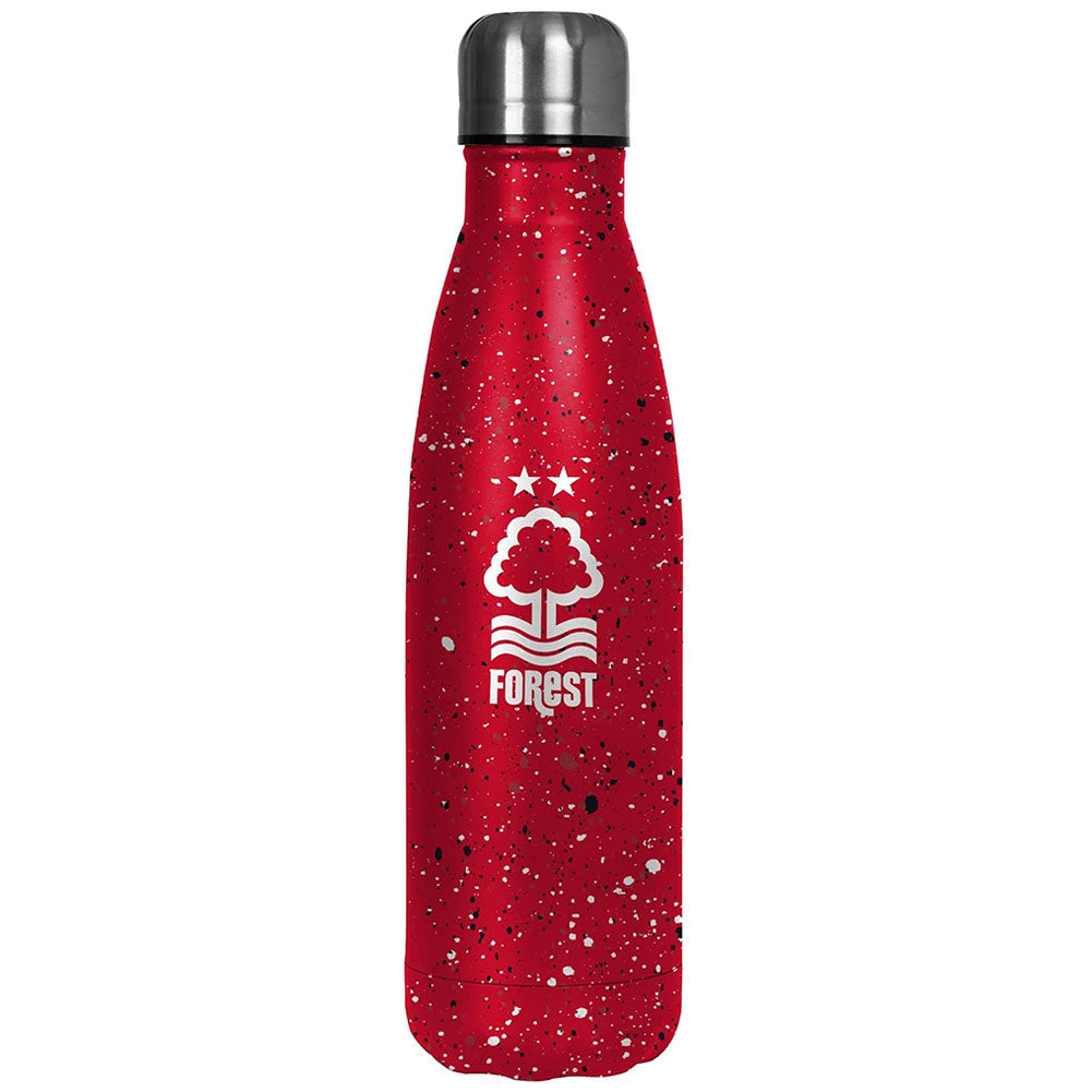 Nottingham Forest FC Paint Splatter Thermal Flask: 1 - Water Bottles By Nottingham Forest