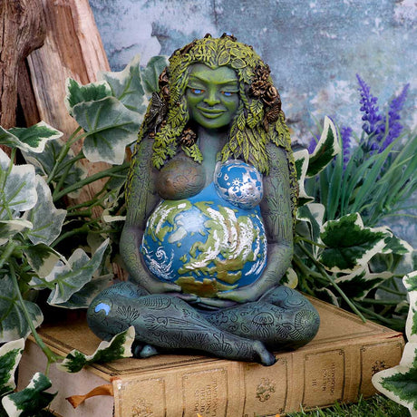 Oberon Zell Mother Earth Figurine Millenial Gaia Ornament: 1 - Figures & Collectables By Oberon Zell’s Mythic Images