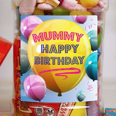 Personalised Happy Birthday Sweet Jar