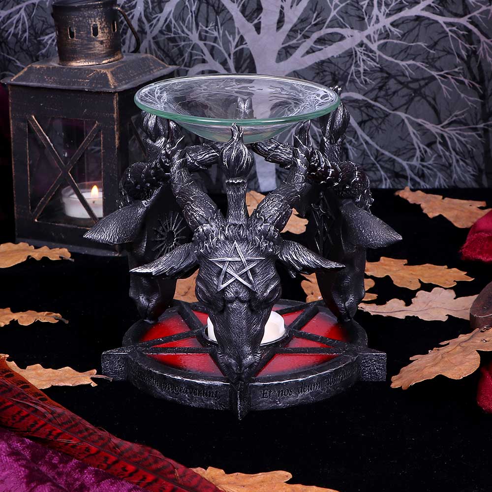 Occult Baphomet Head Oil Burner: 1 - Oil Burner By NN Designs