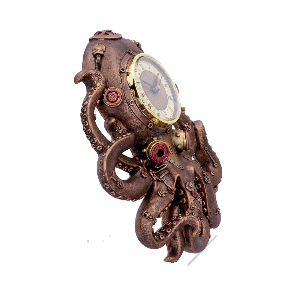 Octoclock Steampunk Octopus Squid Wall Clock: 4 Clocks By Gift Moments