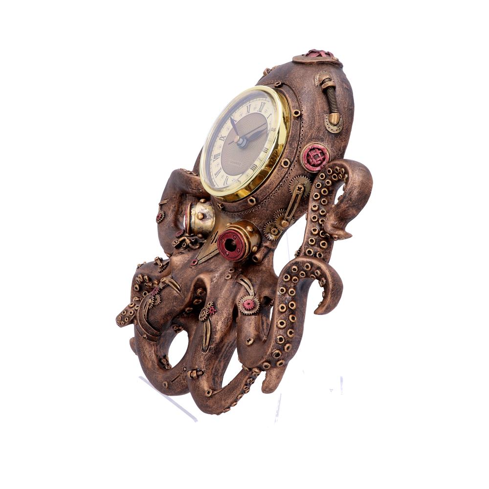 Octoclock Steampunk Octopus Squid Wall Clock: 3 Clocks By Gift Moments