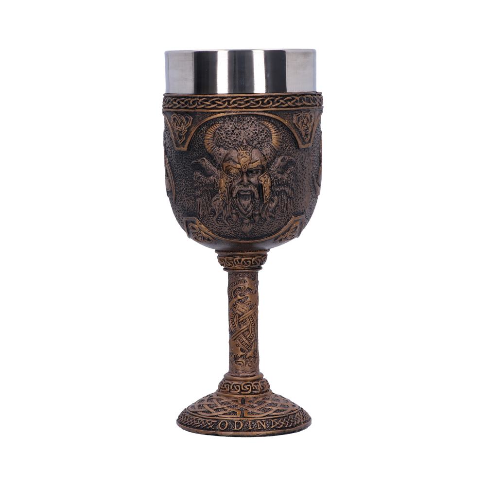 Odin Norse God of Wisdom and War Goblet: 2 - Goblets & Chalices By Gift Moments