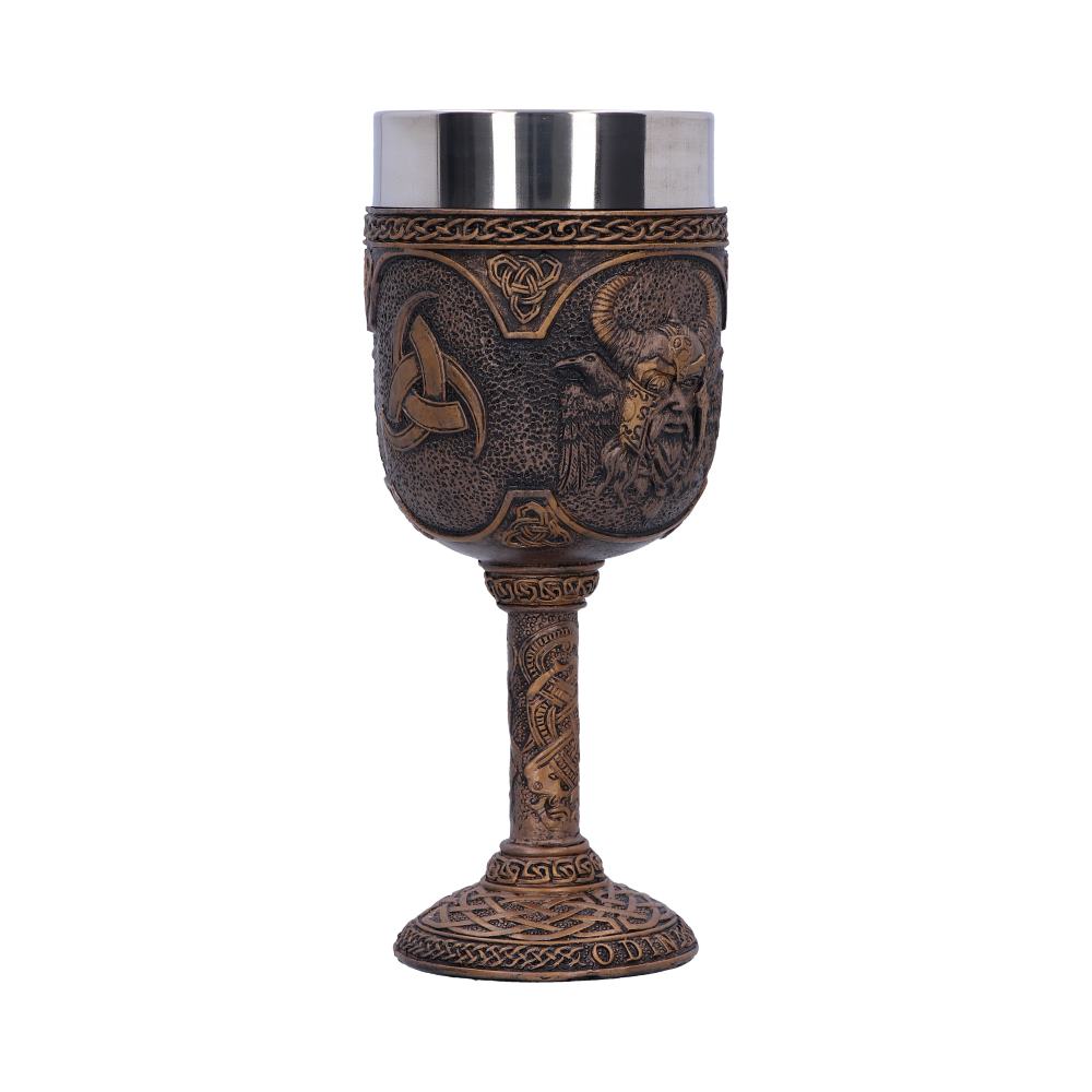 Odin Norse God of Wisdom and War Goblet: 5 - Goblets & Chalices By Gift Moments