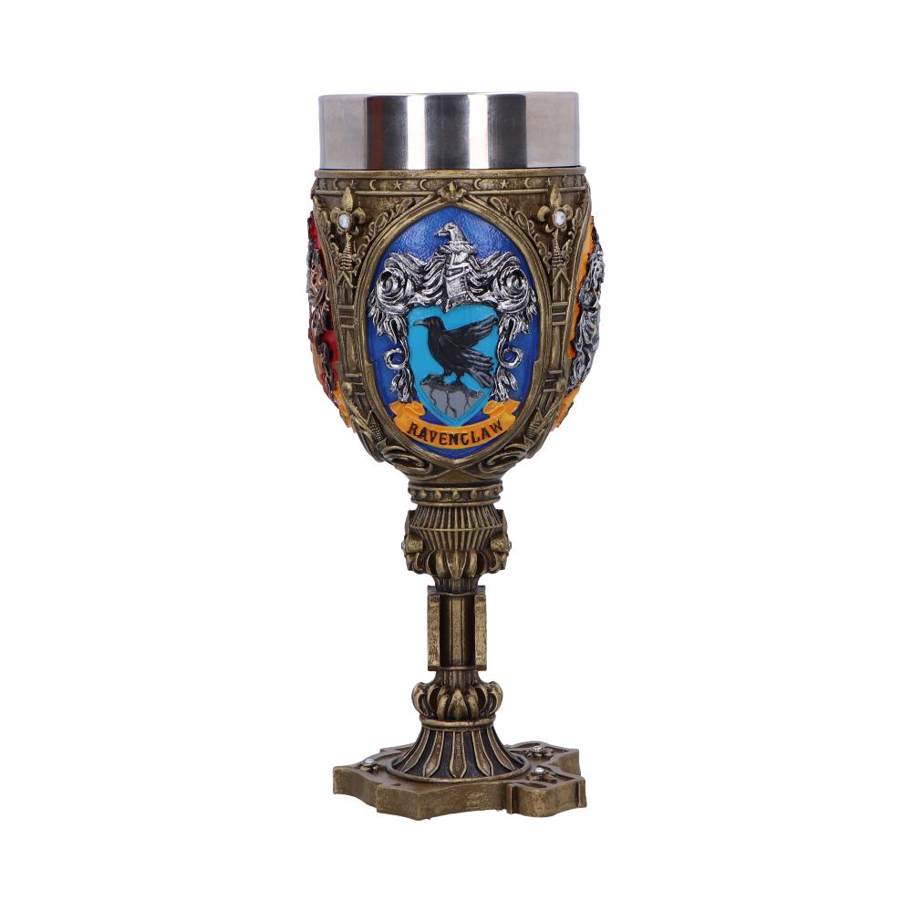 Officially Licensed Harry Potter Four Hogwarts House Collectible Goblet: 3 Goblets & Chalices By Harry Potter