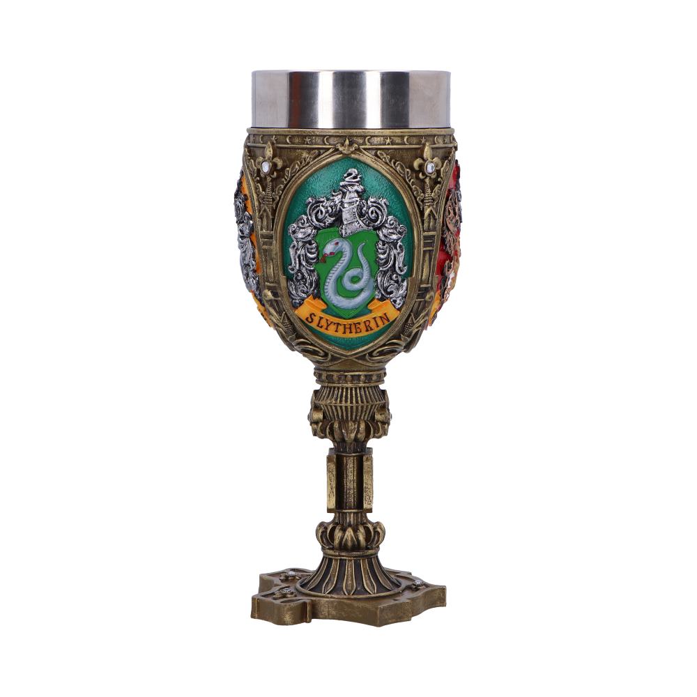Officially Licensed Harry Potter Four Hogwarts House Collectible Goblet: 5 Goblets & Chalices By Harry Potter