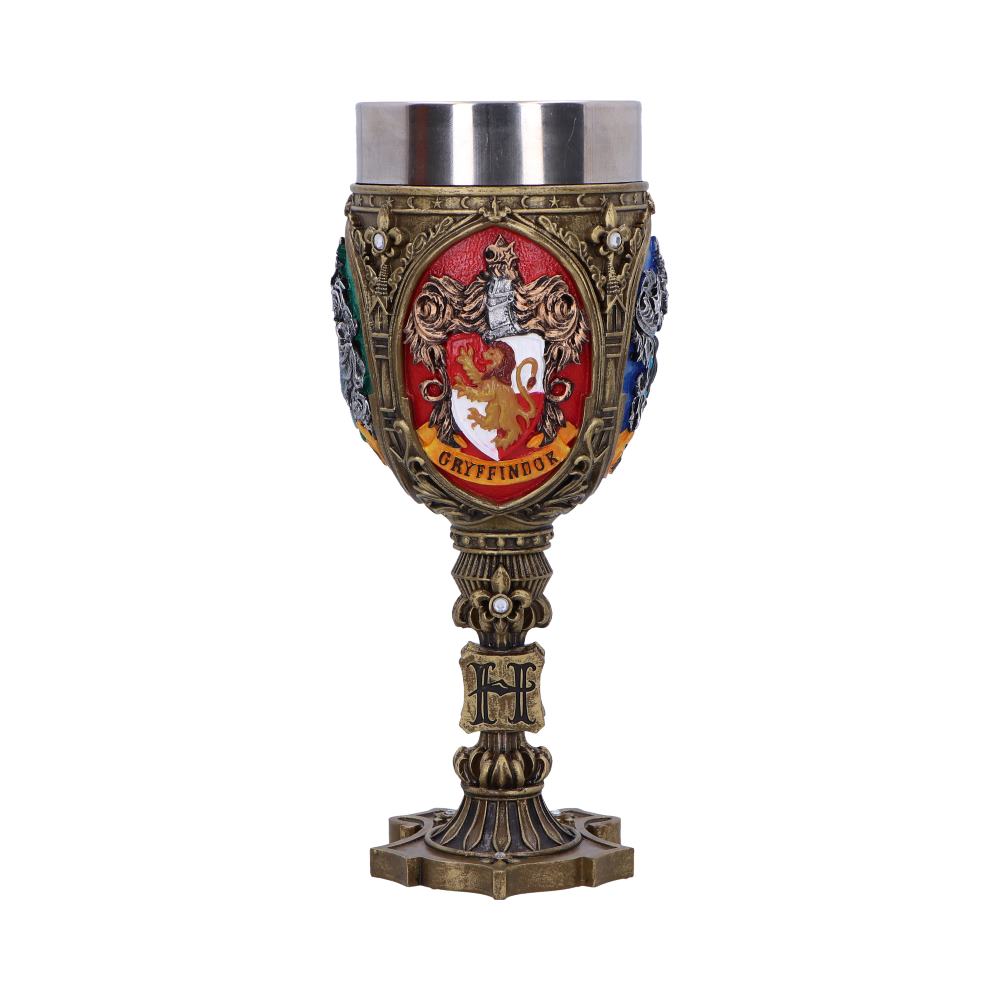 Officially Licensed Harry Potter Four Hogwarts House Collectible Goblet: 2 Goblets & Chalices By Harry Potter
