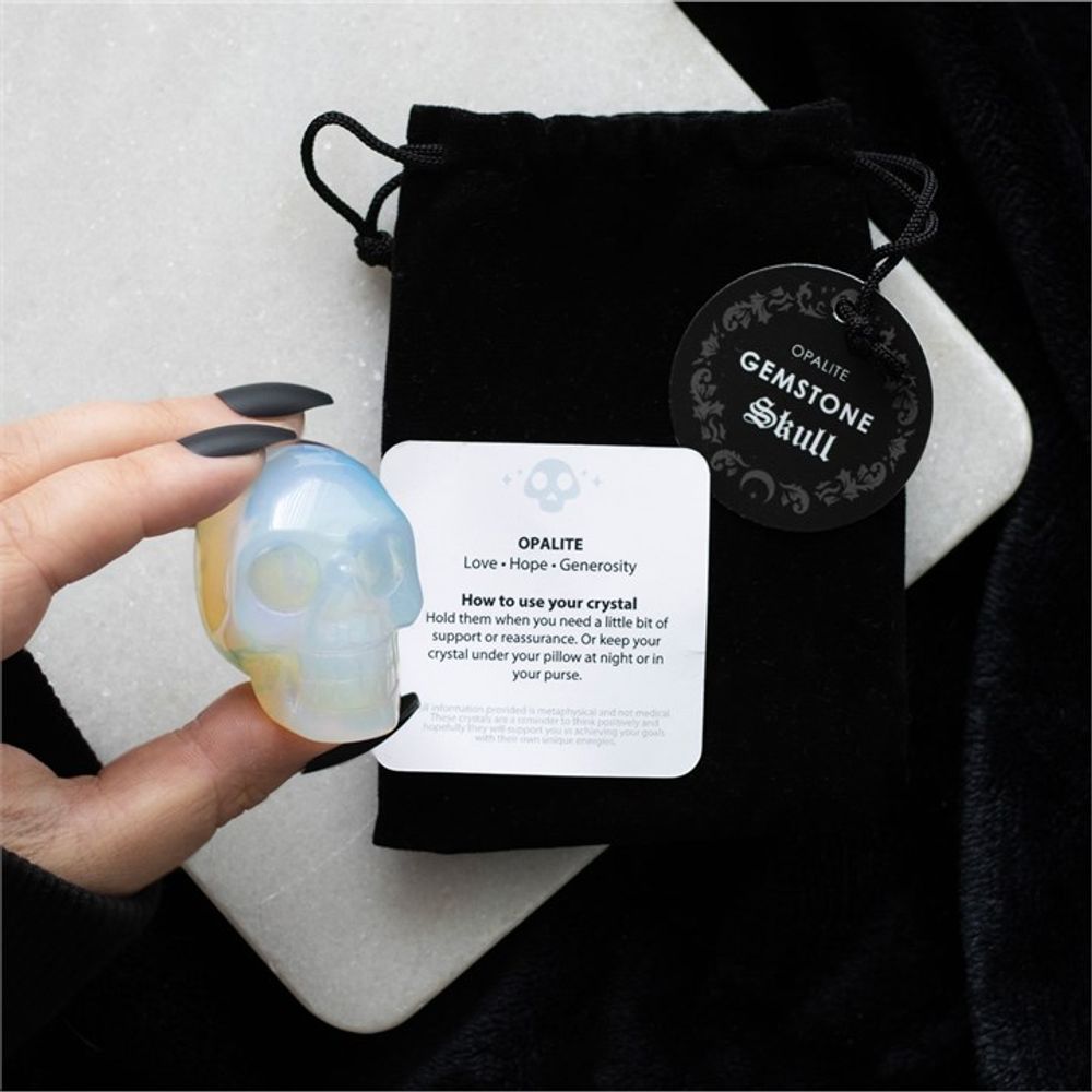 Opalite Crystal Skull: 5 - By Gift Moments