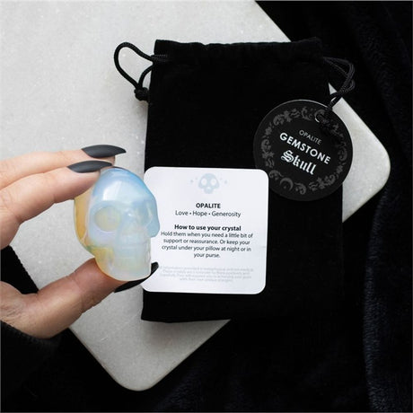 Opalite Crystal Skull: 5 - By Gift Moments