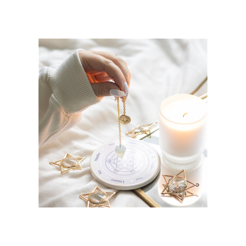 Opalite Pendulum Divination Kit: 6 - By Gift Moments