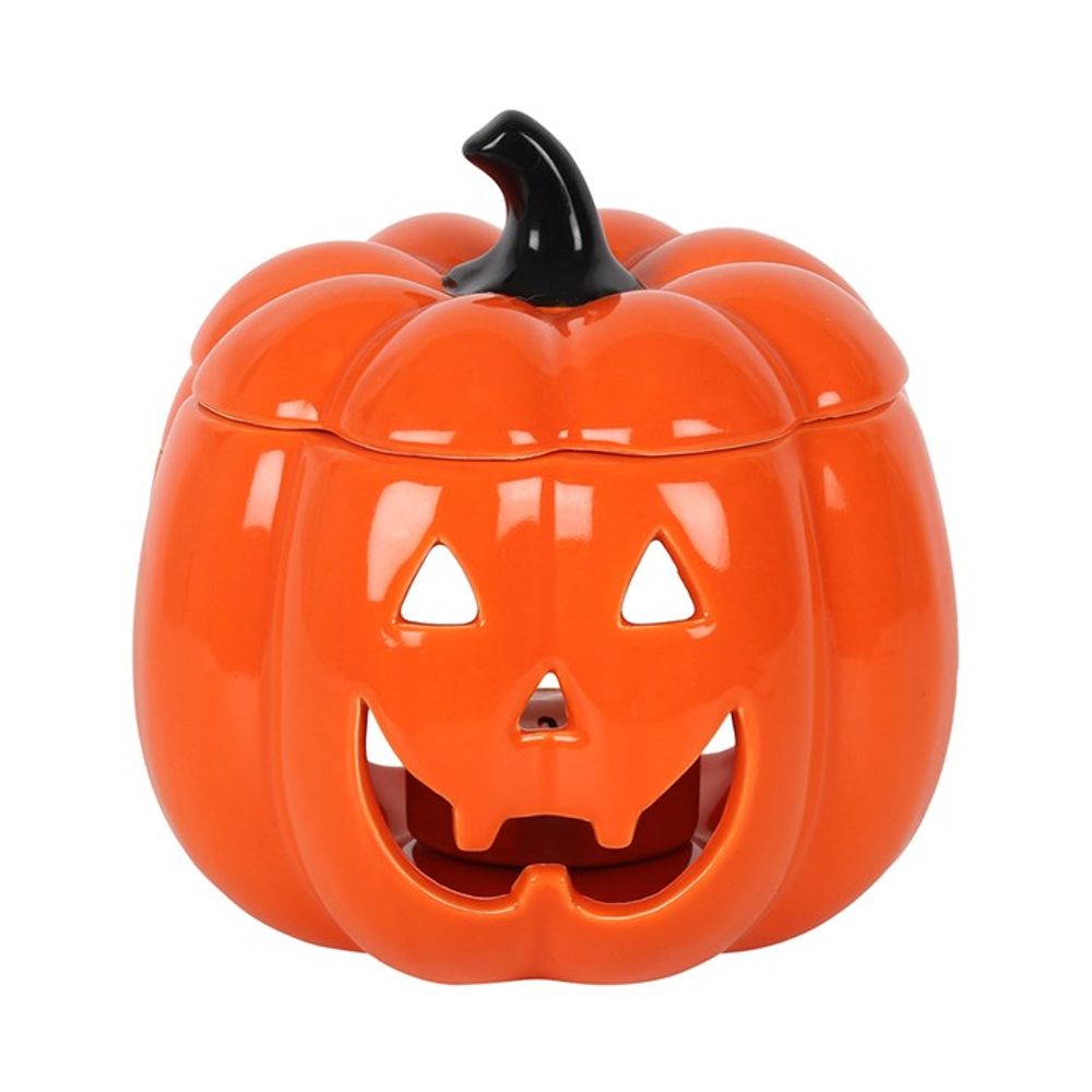 Orange Jack-O-Lantern Oil Burner: 2 - Oil & Wax Burners By Gift Moments
