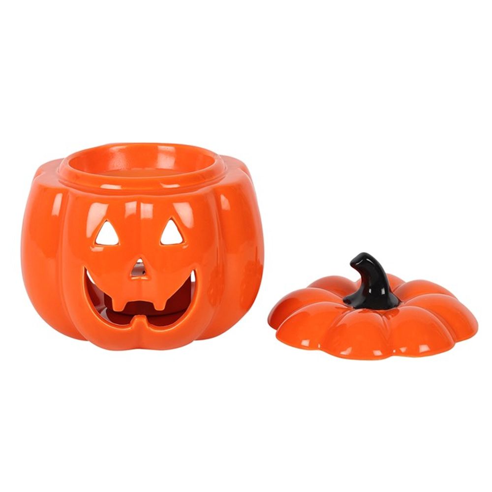 Orange Jack-O-Lantern Oil Burner: 5 - Oil & Wax Burners By Gift Moments