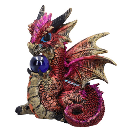 Orb Hoard (Red) Dragon Figurine: 3 - Figures & Collectables By Gift Moments