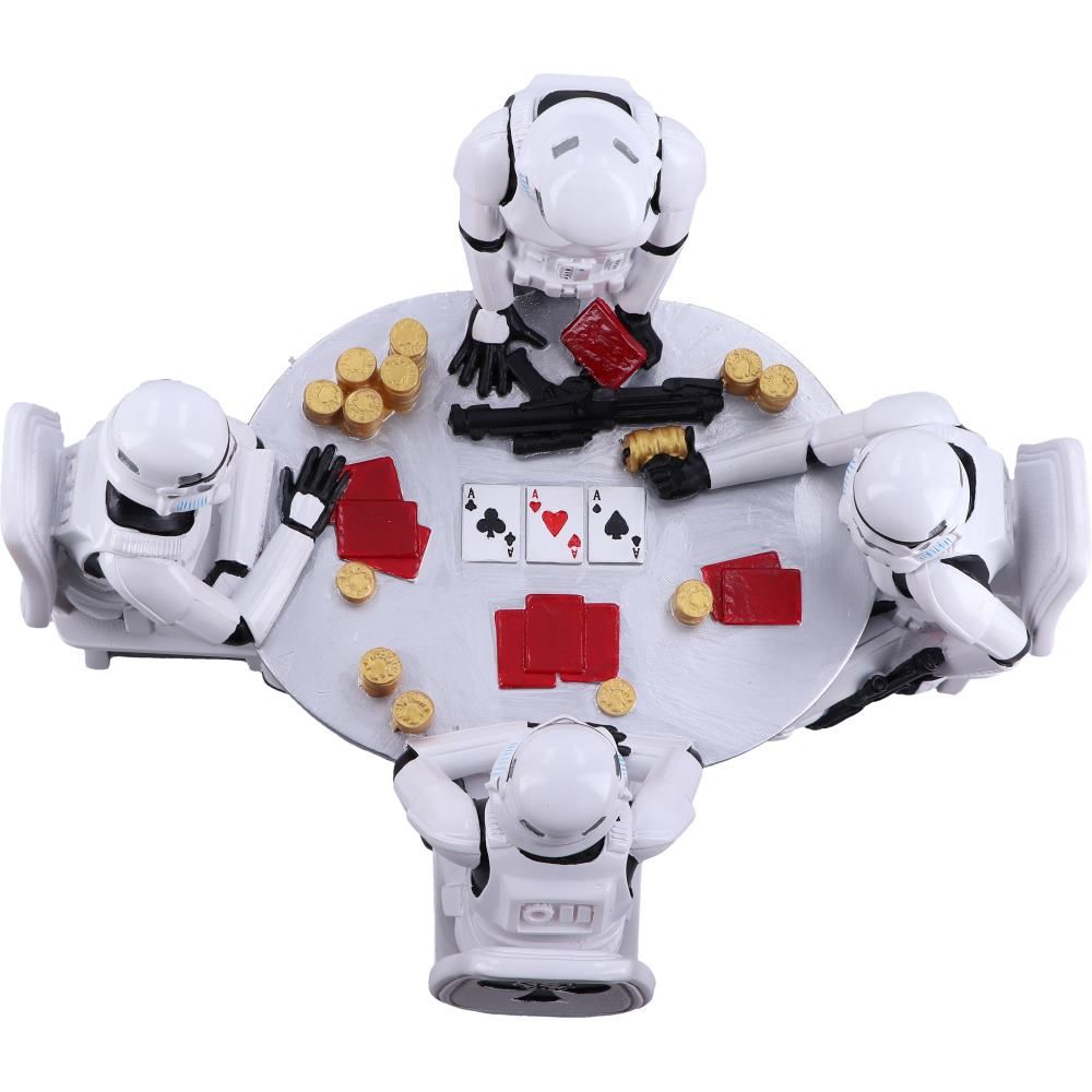 Original Stormtrooper Poker Face Figurine: 8 - Figures & Collectables By Original Stormtrooper