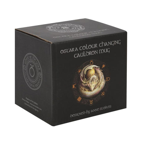 Ostara Colour Changing Cauldron Mug by Anne Stokes: 4 - Mugs By Gift Moments