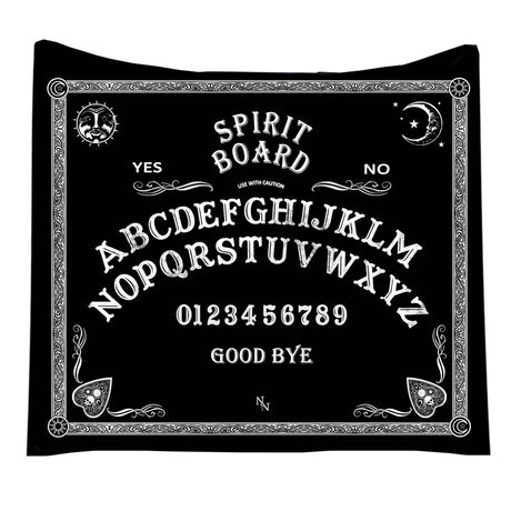 Ouija Spirit Board Blanket: 2 - Throws By NN Designs