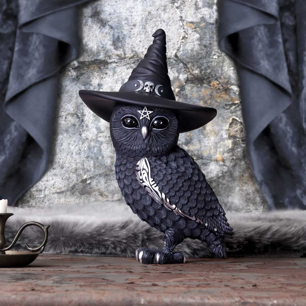 Owlocen Owl Figurine 30cm (Large): 1 Figures & Collectables By NN Designs