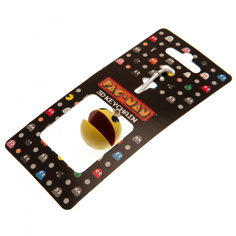 Pac-Man 3D Polyresin Keyring: 4 - Keyrings By Pac-Man