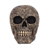 Paisley Black and Gold Skull Head 15cm: 3 - Figures & Collectables By Gift Moments