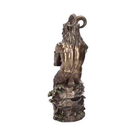 Pan Fawn With Pan Flutes Finished in Bronze 30.5cm: 4 - Figurines Large (30-50cm) By Gift Moments