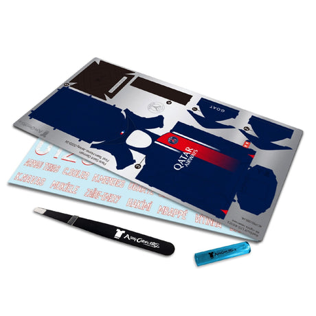 Paris Saint-Germain 23/24 Metal Home Jersey Kit: 2 - Display Kit By Paris Saint Germain