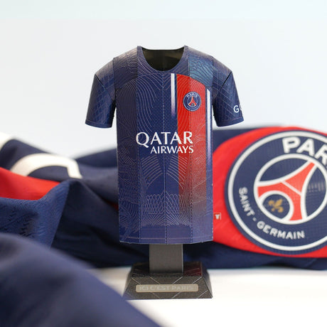 Paris Saint-Germain 23/24 Metal Home Jersey Kit: 5 - Display Kit By Paris Saint Germain