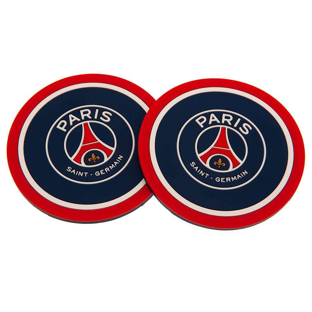 Paris Saint Germain FC 2pk Coaster Set: 1 - Coasters By Paris Saint Germain