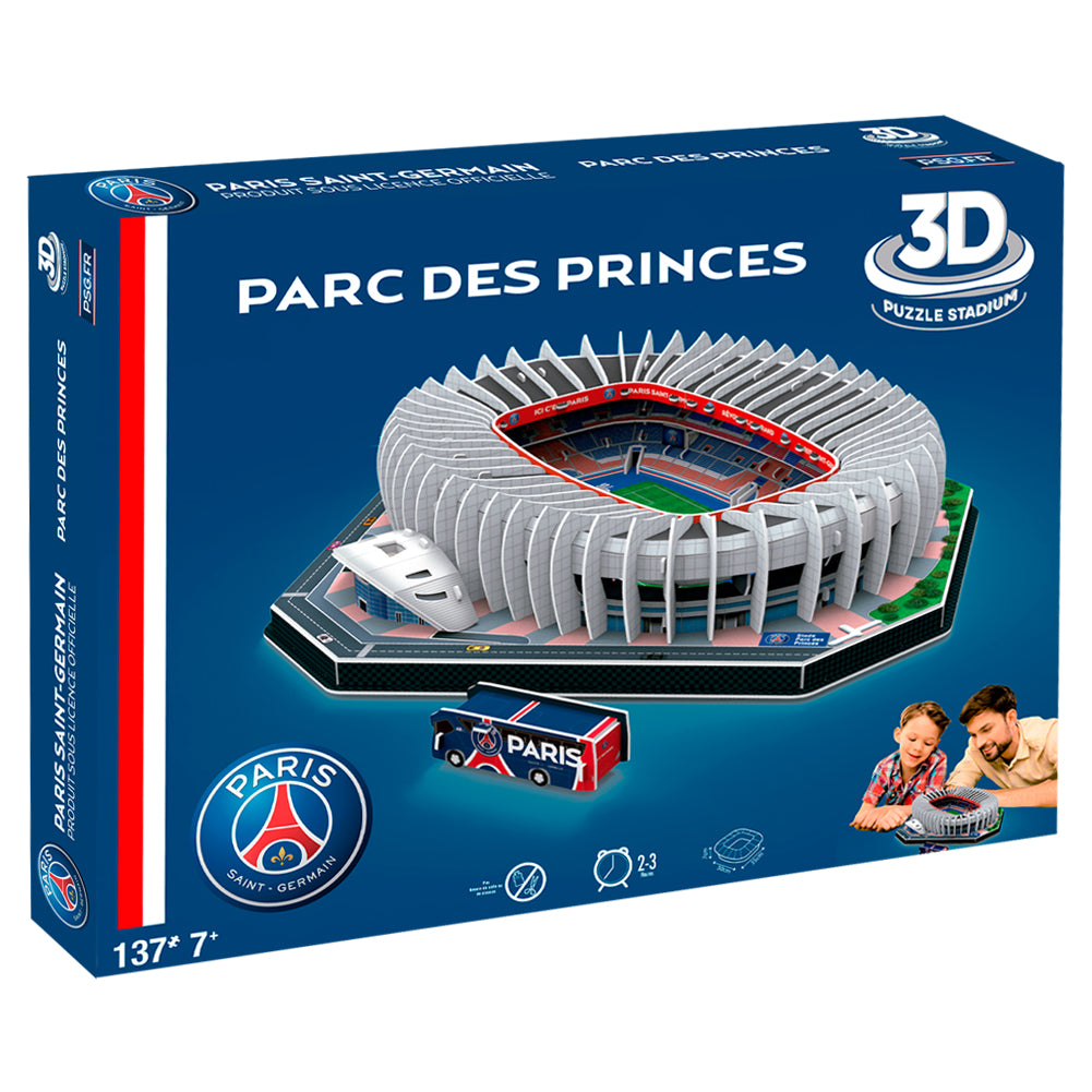 Paris Saint Germain FC 3D Stadium Puzzle: 4 - Puzzles & Games By Paris Saint Germain