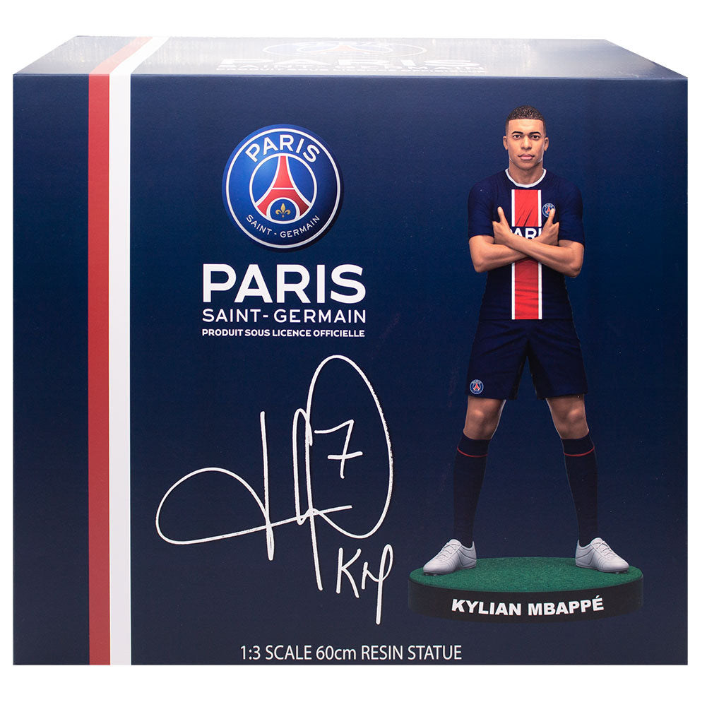 Paris Saint Germain FC Football’s Finest Kylian Mbappe Premium 60cm Statue: 6 - Figures & Collectables By Paris Saint