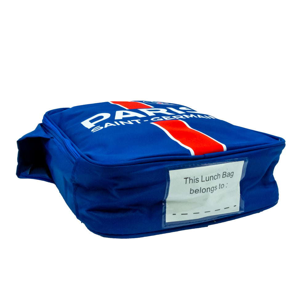 Paris Saint Germain FC Kit Lunch Bag: 2 Lunch Boxes & Bags By Paris Saint Germain
