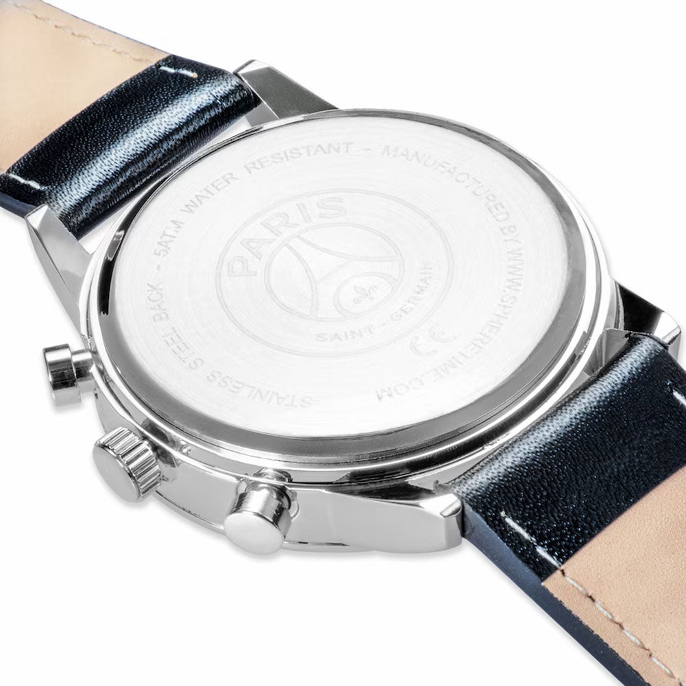 Paris Saint Germain FC Mens Chronograph Watch: 3 - Watches By Paris Saint Germain