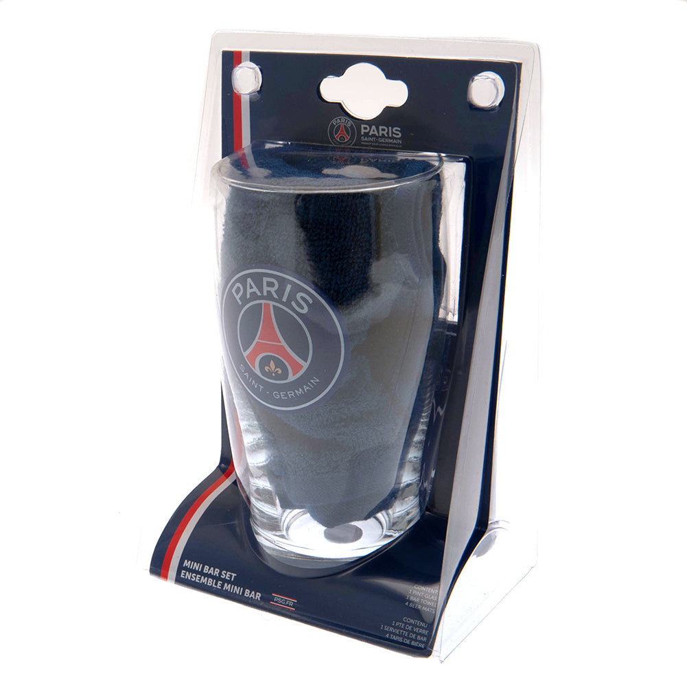 Paris Saint Germain FC Mini Bar Set - Shop Barware At Gift Moments - 3
