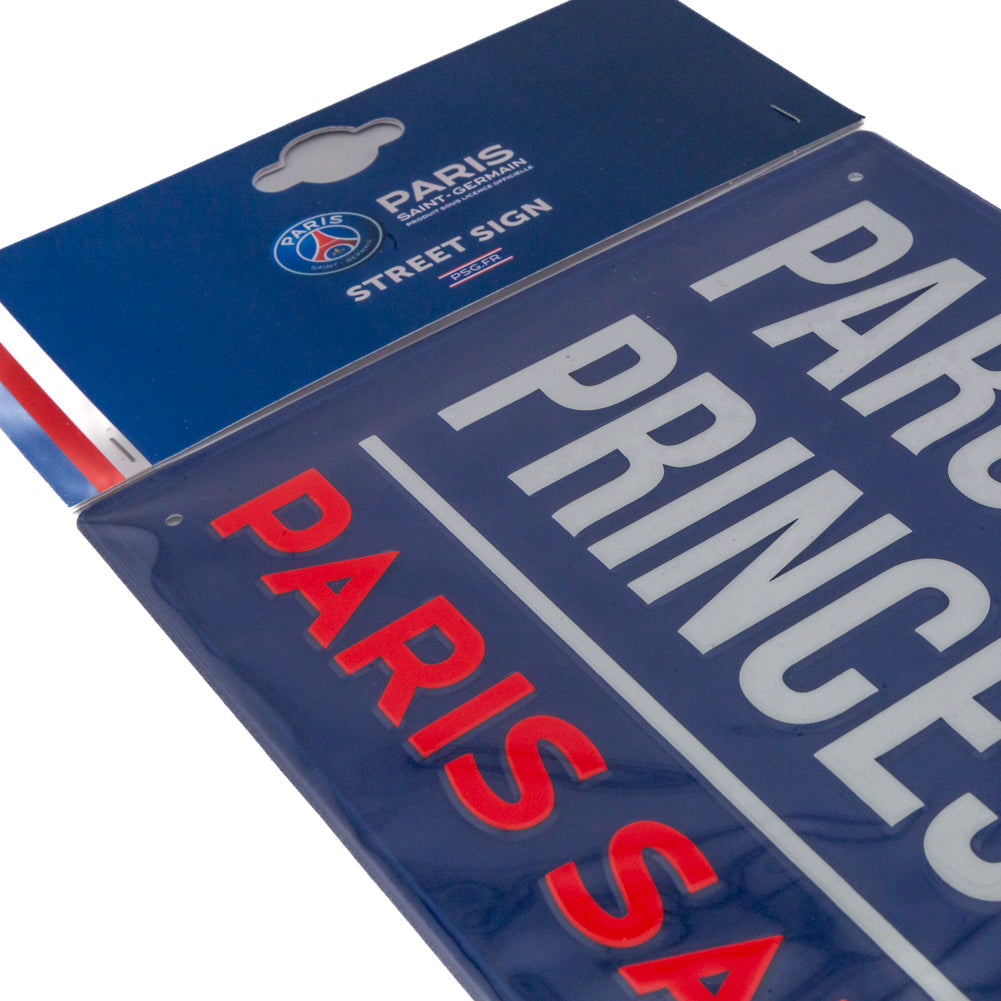 Paris Saint Germain FC Colour Street Sign: 4 Signs & Plaques By Paris Saint Germain