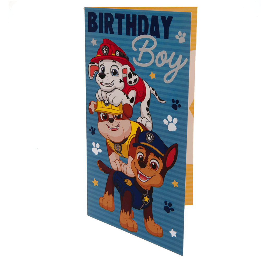 Paw Patrol Birthday Card Boy: 2 - Greeting Cards By Paw Patrol