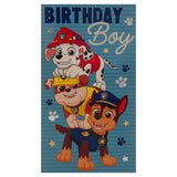 Paw Patrol Birthday Card Boy: 4 - Greeting Cards By Paw Patrol