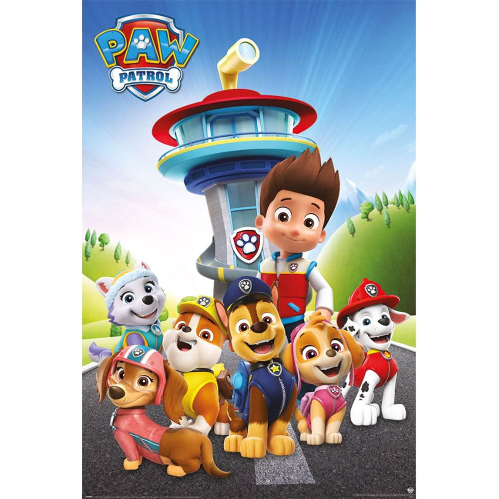 Paw Patrol Poster Ready For Action 100: 1 Posters By Paw Patrol
