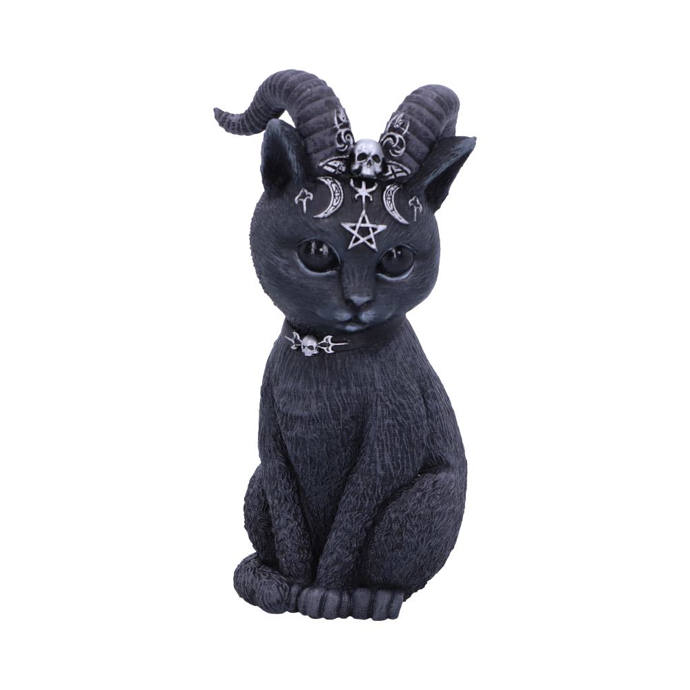 Pawzuph Horned Occult Cat Figurine: 2 - Figures & Collectables By NN Designs