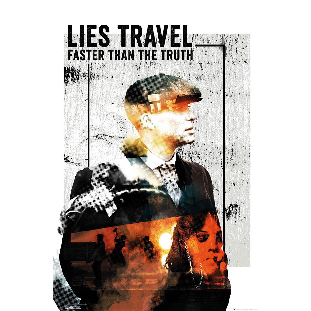 Peaky Blinders Poster Lies Travel 119 - Shop Posters At Gift Moments - 1