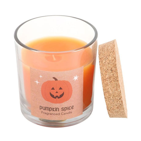 Peekaboo Pumpkin Spice Candle: 3 - Candles By Gift Moments