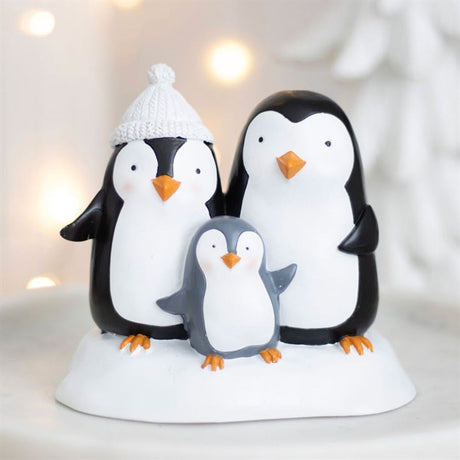 Penguin Family Winter Resin Ornament: 1 - Ornaments By Gift Moments